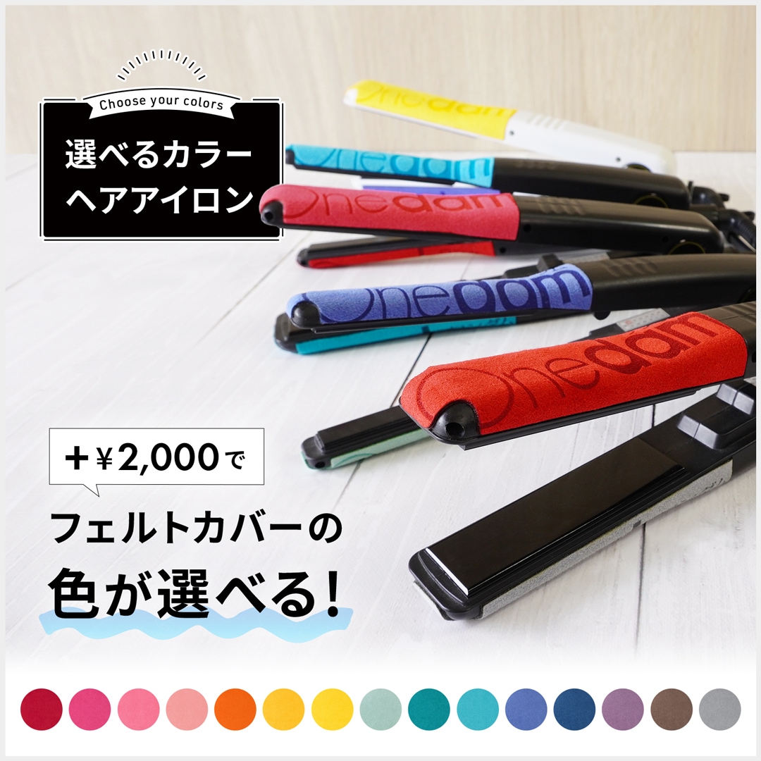 特価】【一般用】【選べるカラー】ストレートアイロン 25mm AHI-251CBK