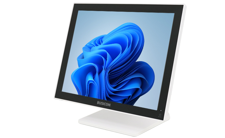 BUSICOM 15インチ 業務用タッチPC「Seav-15c2」SSD 128GB ホワイト