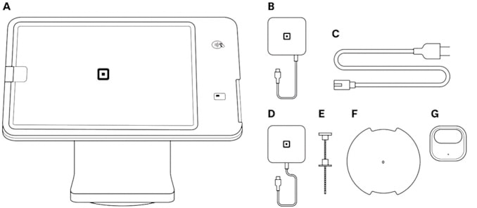 Square スタンド (第2世代、USB-C対応)A-SKU-0842