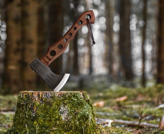 バリスティクス ドリルド ハンド アックス2 [ウォルナット] BALLISTICS