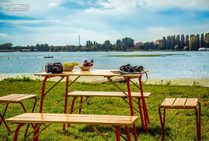 castelmerlino カステルメルリーノ ハイ＆ローキャンパーテーブル