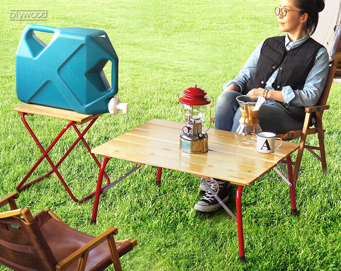 castelmerlino カステルメルリーノ ハイ＆ローキャンパーテーブル 100
