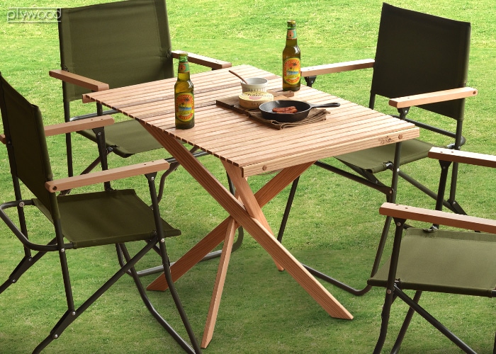 DARNGOOD!! スカルデザイン アウトドアテーブル