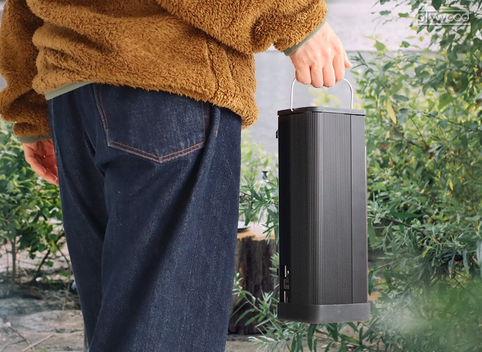 フォールディング キャンプ ストーブ ブラック FORE WINDS FOLDING