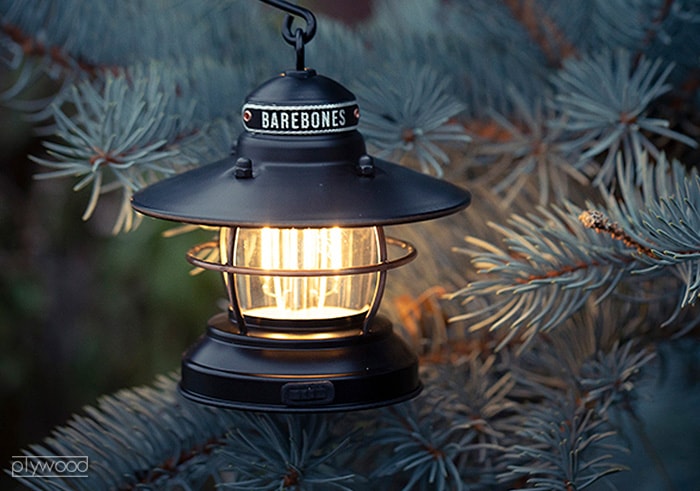 ベアボーンズ ミニ エジソン ランタン BAREBONES Mini Edison Lantern