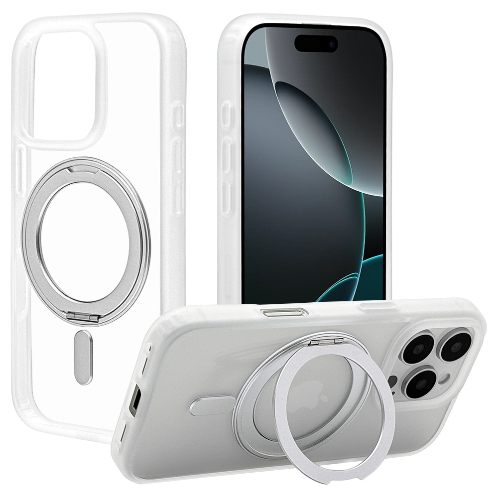 iPhone16 Pro ケース カバー ハイブリッド ZEROSAFE Circle MagSafe