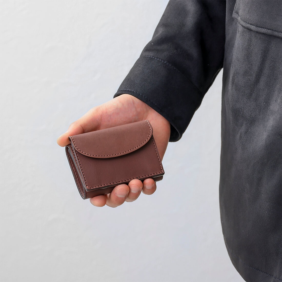 SAAD LEATHER COMPACT WALLET│SAADウェブストア