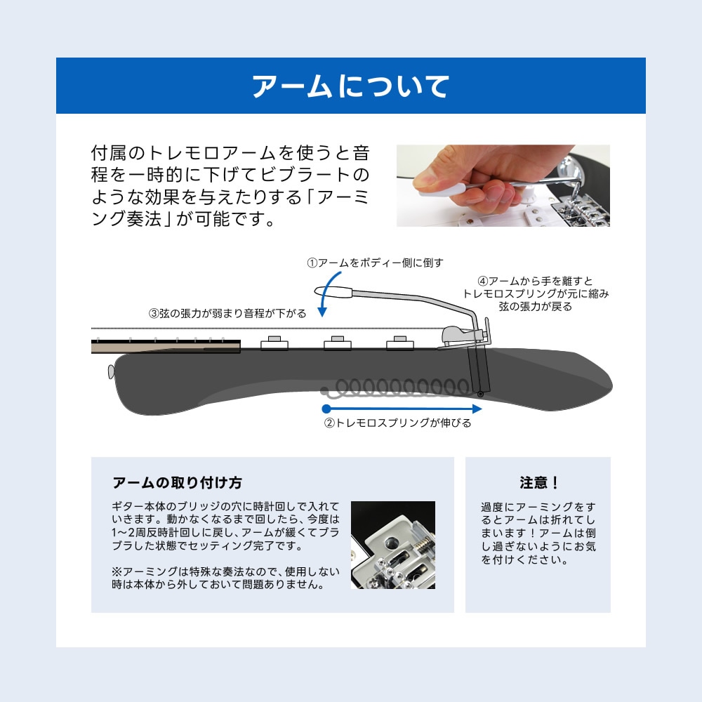 エレキギター 左利き用 SELDER ST-23LH リミテッドセット
