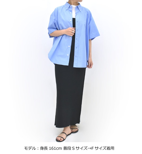 25Summer】THE SHINZONE シンゾーン HALF SLEEVES DADDY SHIRT 半袖