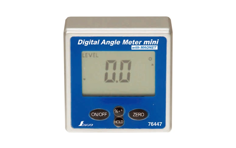 デジタルアングルメーター ミニ マグネット付 | 水平器,デジタル