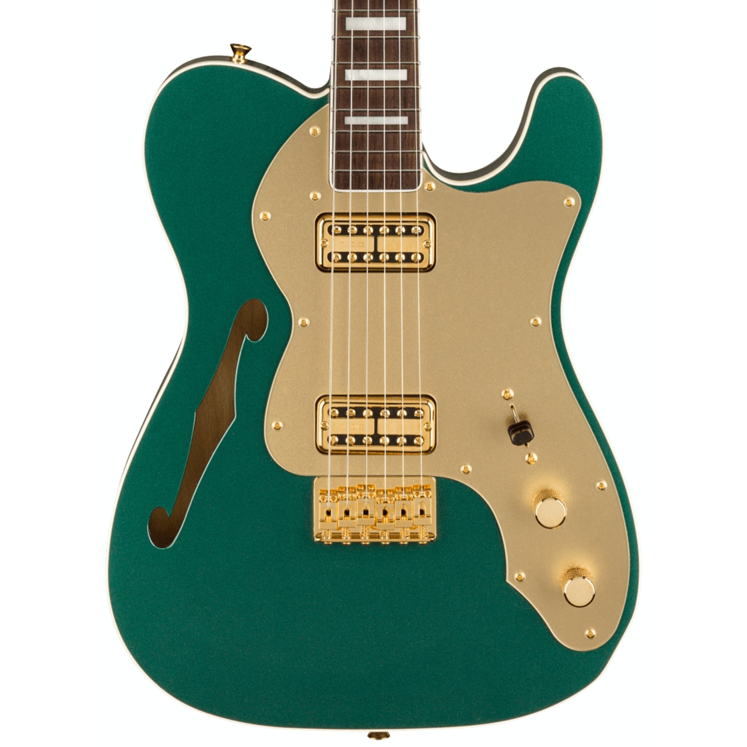 Fender Japanese Limited Super Deluxe Thinline Tele in Sherwood