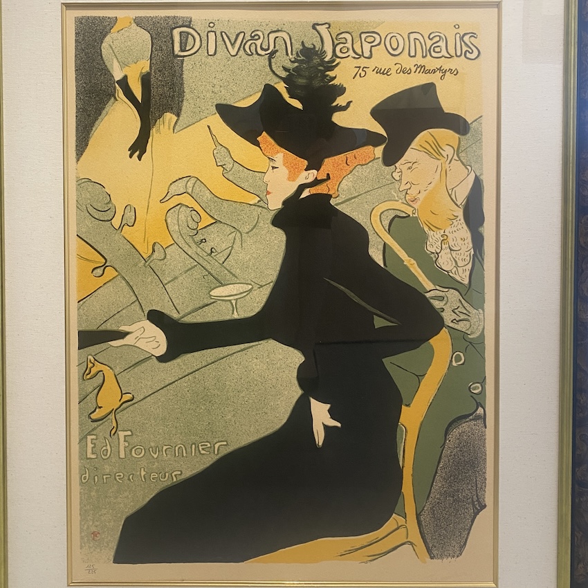 ロートレック「ディヴァン・ジャポネ」 リトグラフ ｜ 名古屋 北岡技芳堂