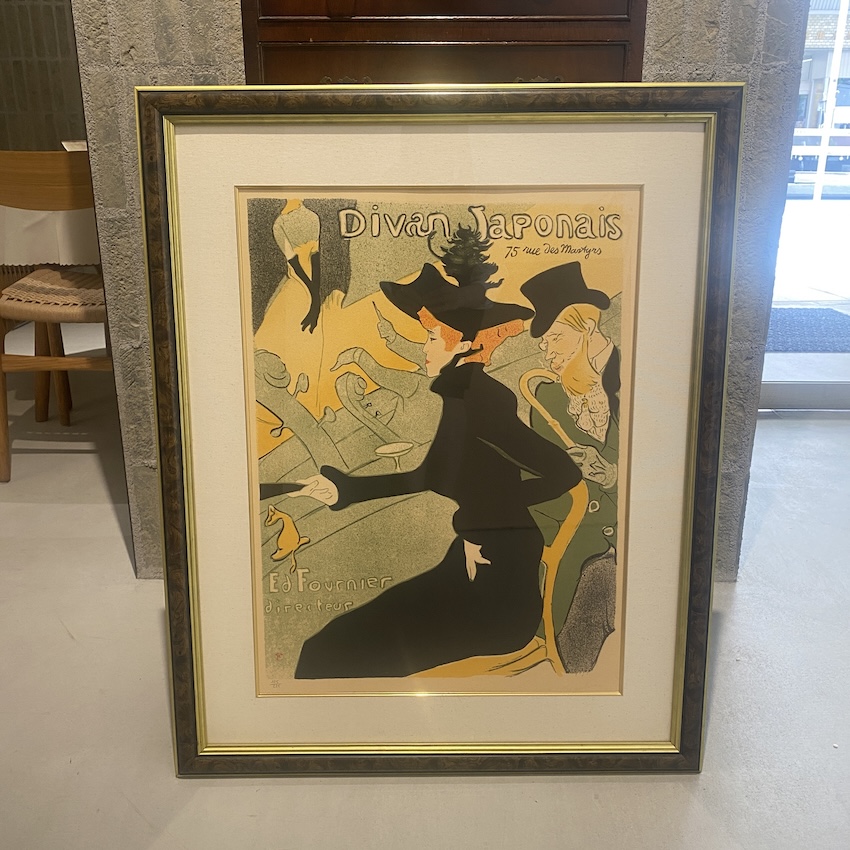 ロートレック「ディヴァン・ジャポネ」 リトグラフ ｜ 名古屋 北岡技芳堂