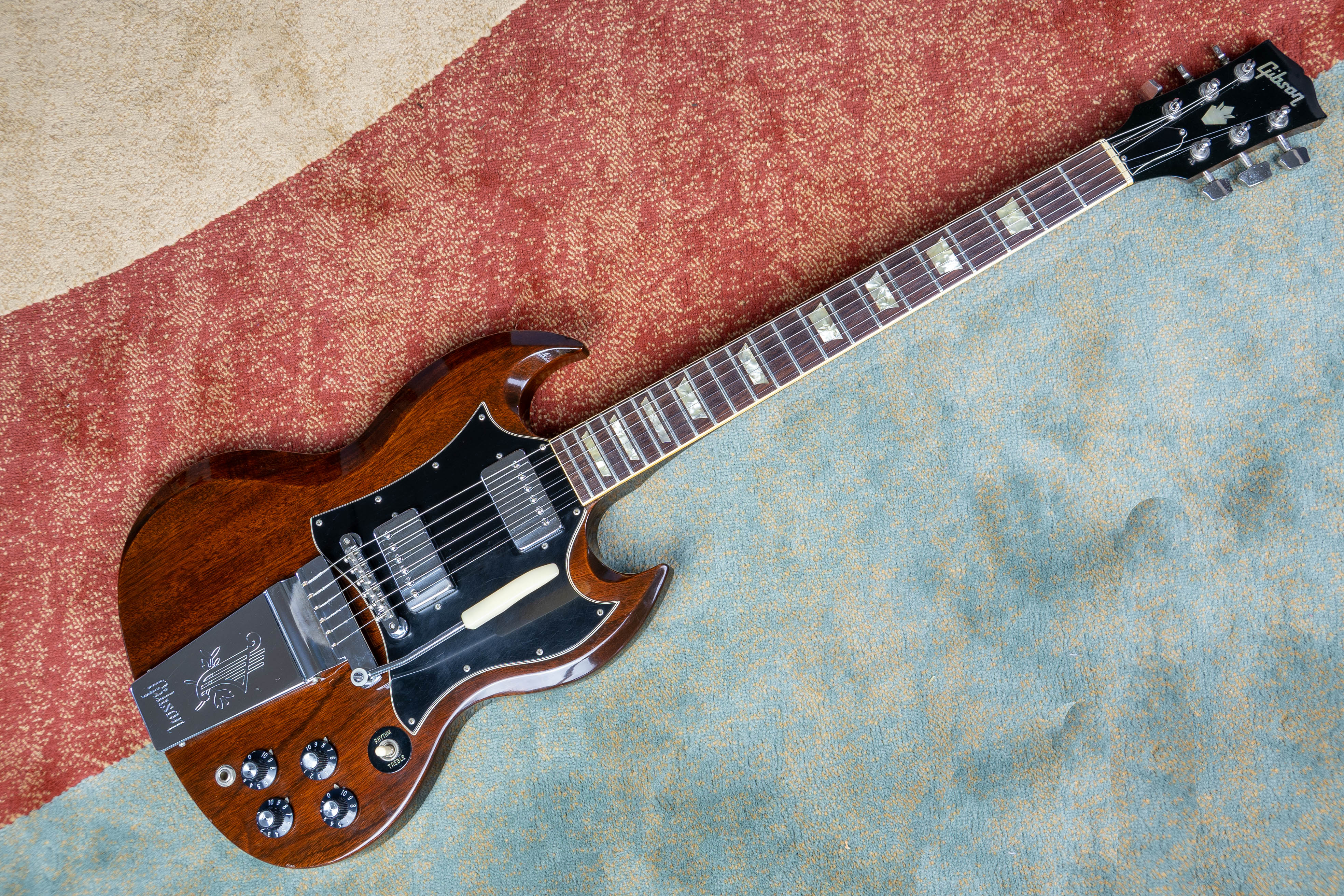 Gibson Sg Standard 1970 Walnut – Gilded Guitars