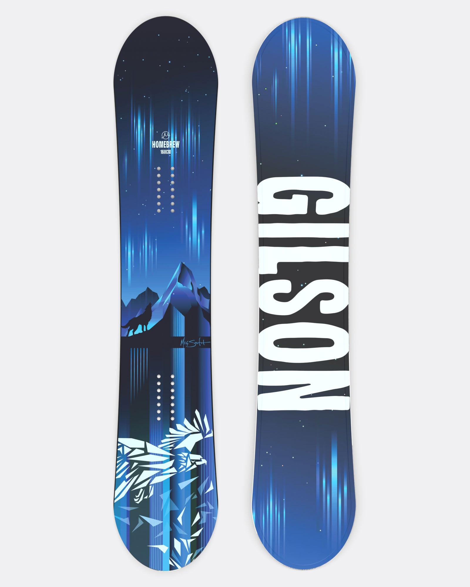 Homebrew Hybrid Camber All Mountain Snowboard | GILSON Snow