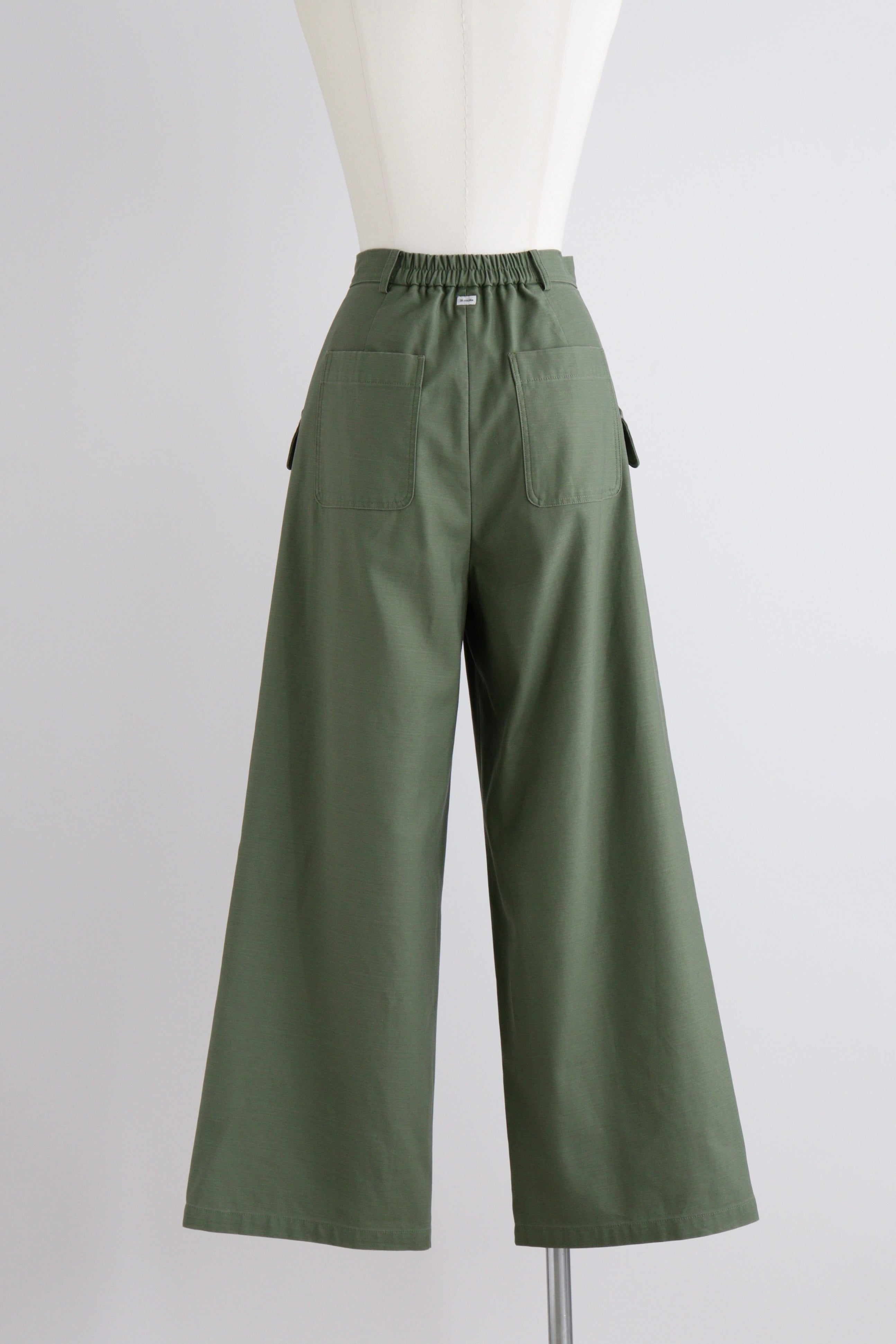 St.cecilia フラップワイドパンツⅡ – GIRLISH