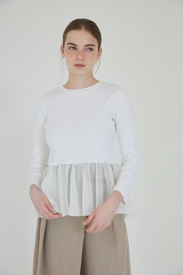 St.cecilia スソカラフリル – GIRLISH