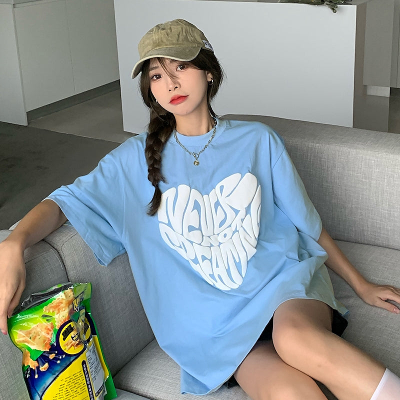 ハートグラフィックTシャツ – GIRLS CRUSH