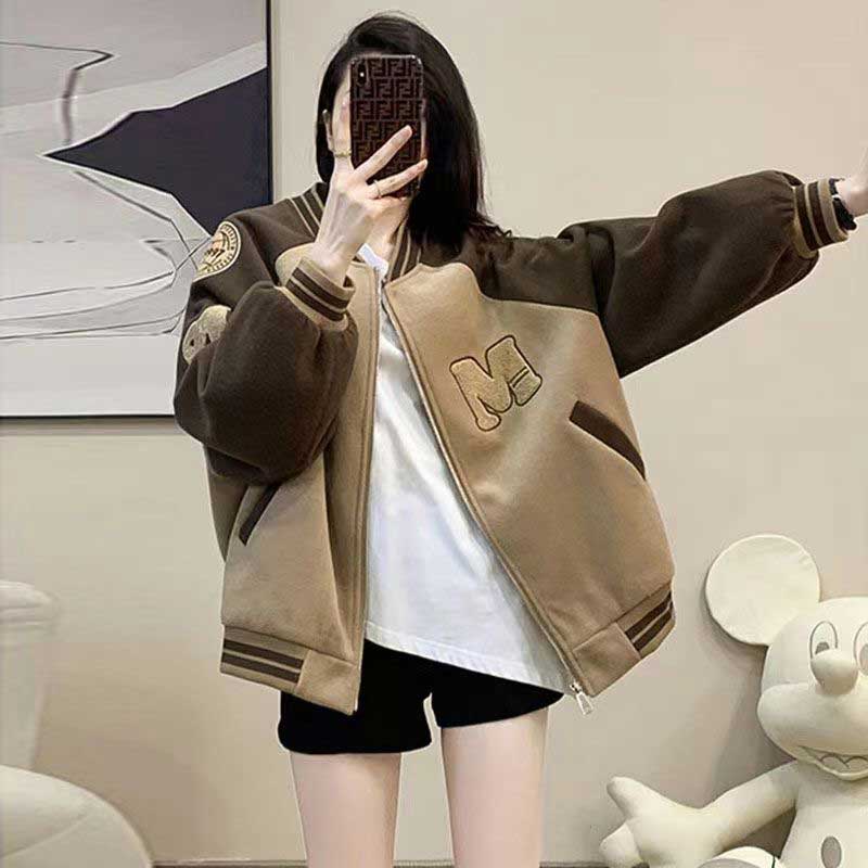 Mロゴヴィンテージスタジャン – GIRLS CRUSH