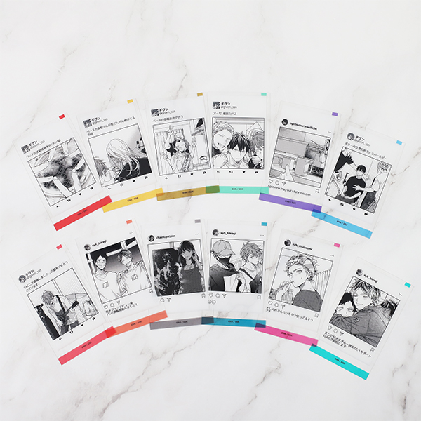 クリアシートコレクション／全12柄(1BOX6パック入り) | ギヴン展