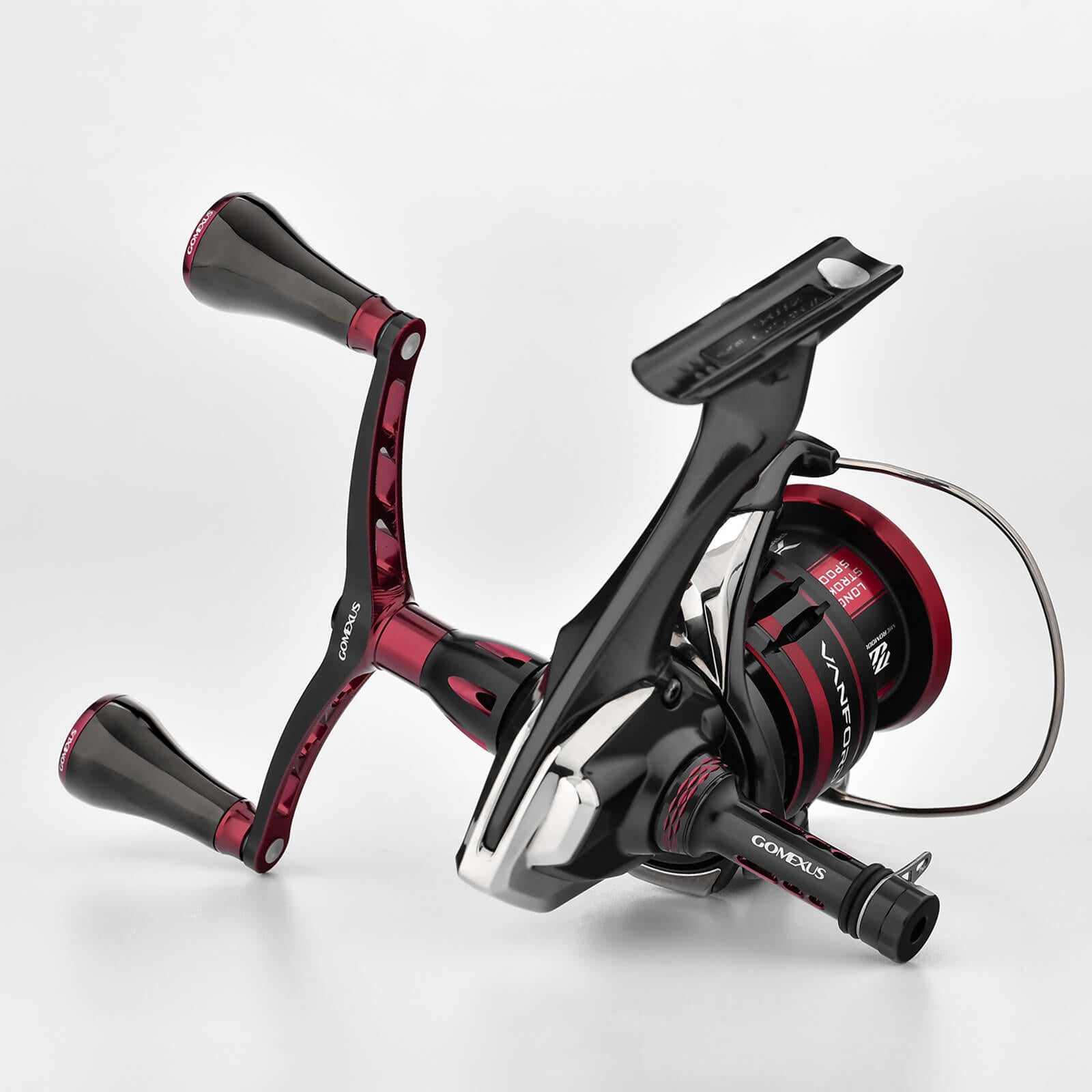 ゴメクサス｜CY-T20 セフィアカラー ハンドル 98mm｜チタンノブ搭載