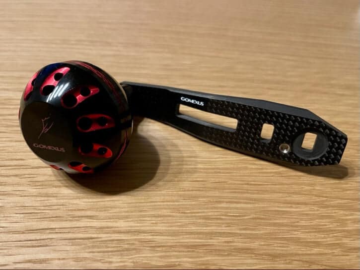 19炎月CTにシングルハンドルを装着