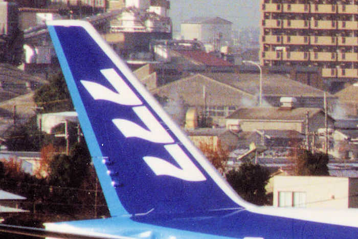 777尾翼 ANA（全日空） B777-200 JA197