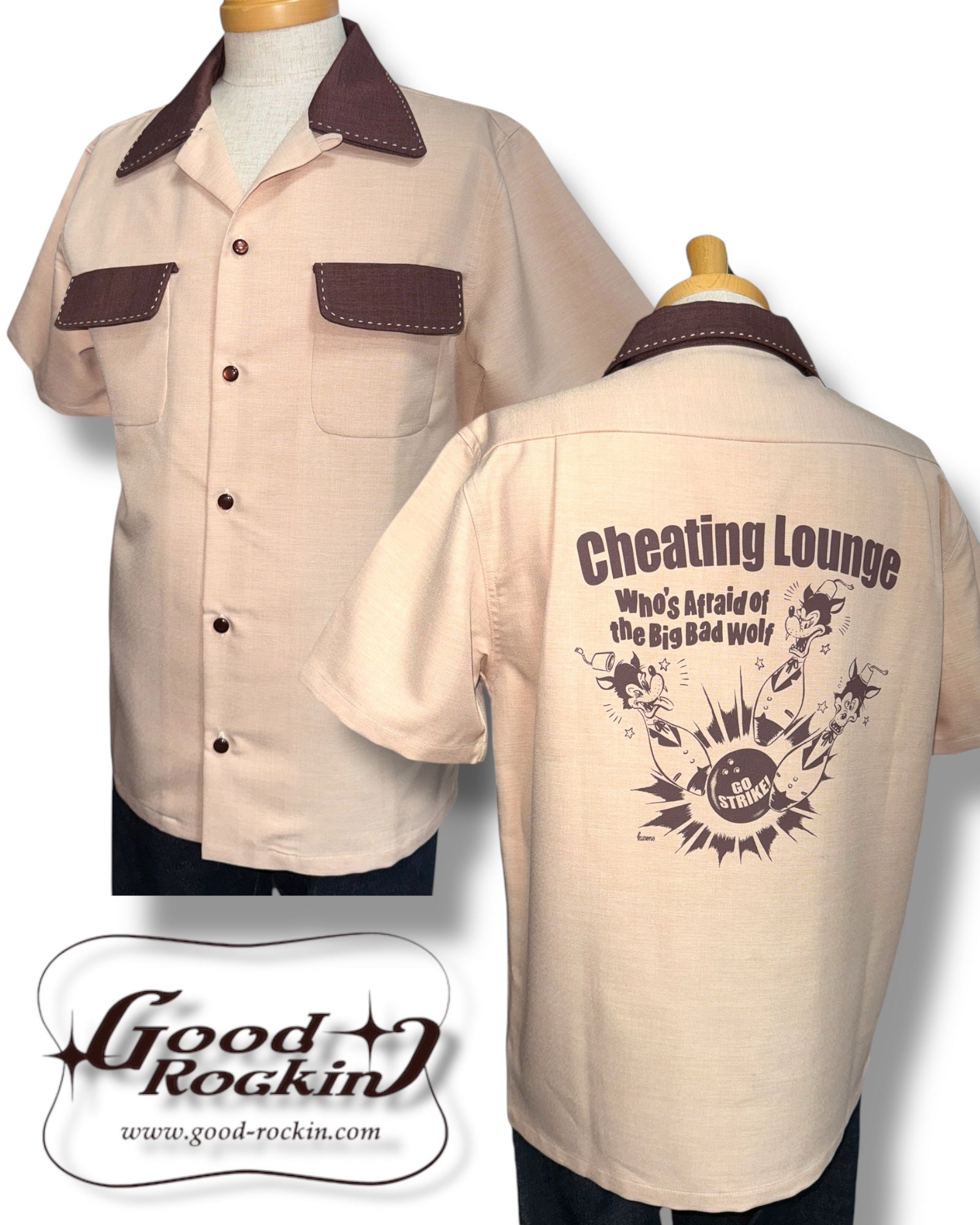 Bowling Shirts ”Big Bad Wolf