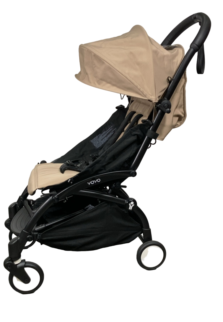Babyzen YOYO2 Complete Stroller, Black with Taupe, 2023