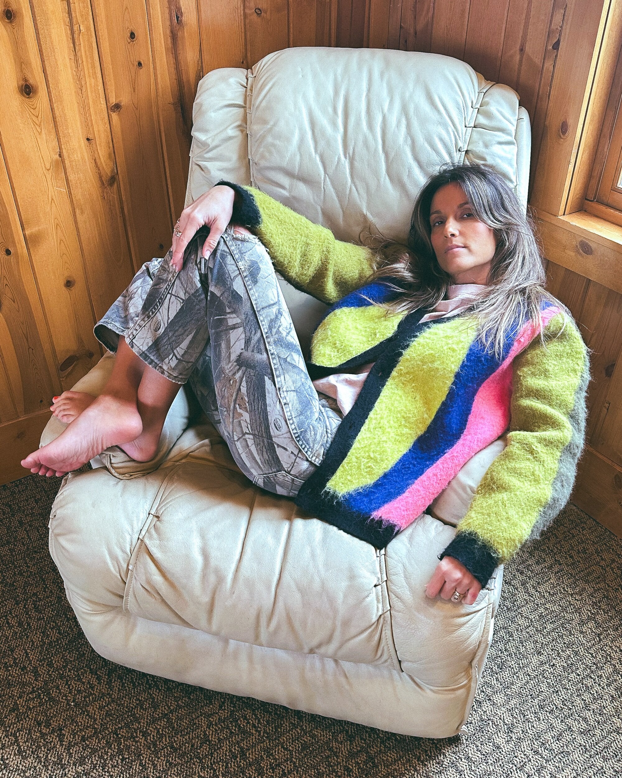 Striped Mohair Cardigan – GOOD DAYS