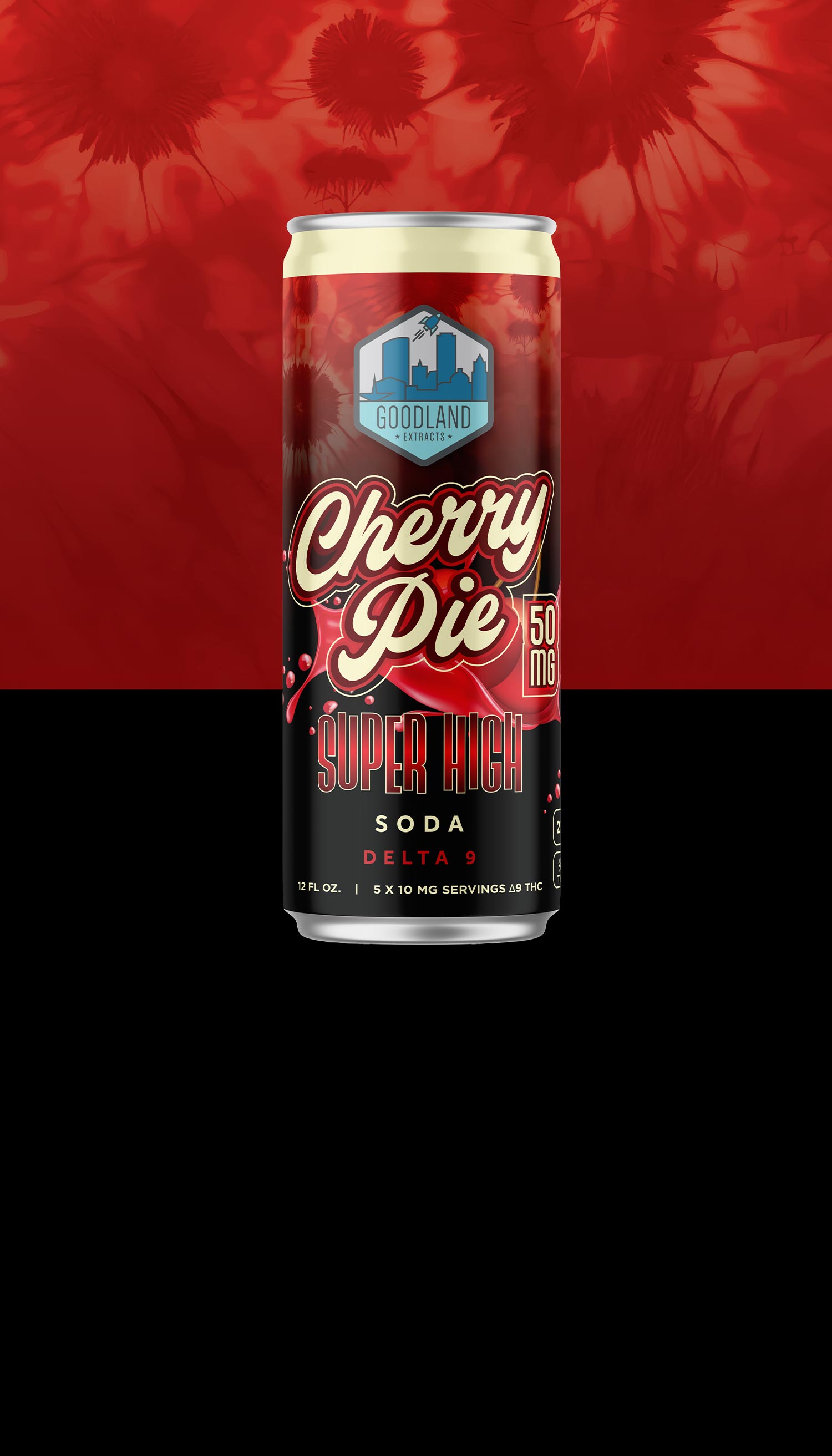 Delta 9 Grape Sky Super High Soda - Goodland Extracts