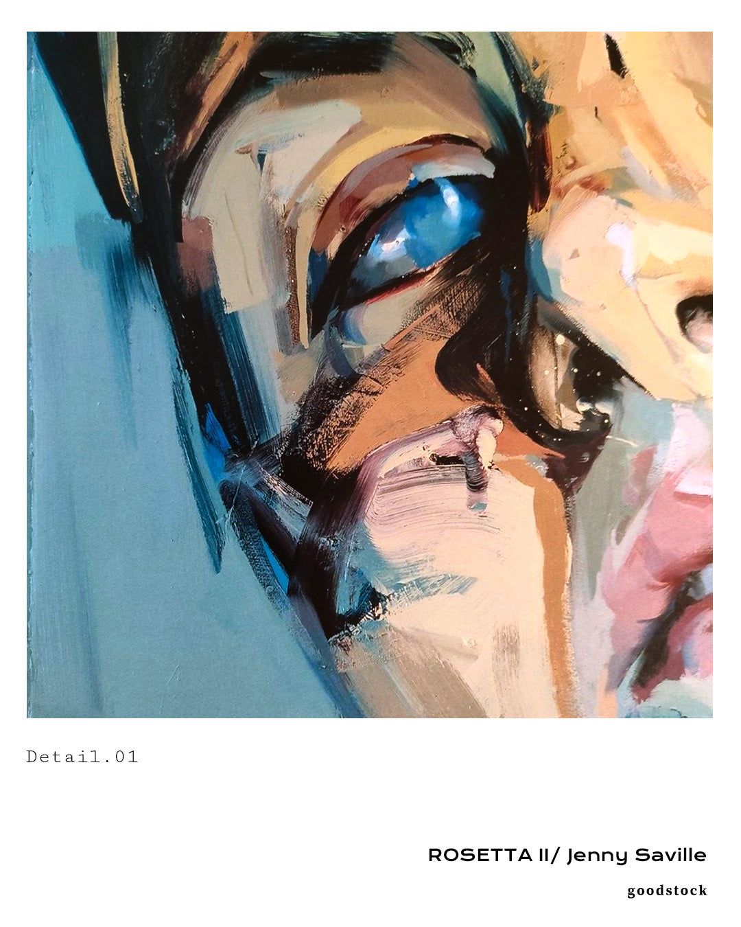 Rosetta II（2005–06）ポスター【 Jenny Saville│ジェニー・サヴィル