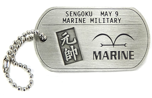 Sengoku - Dog Tag - ONE PIECE (1.センゴク ｢ワンピース 海軍