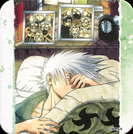 Hatake Kakashi - Coaster - NARUTO (はたけカカシ(布団) 「NARUTO