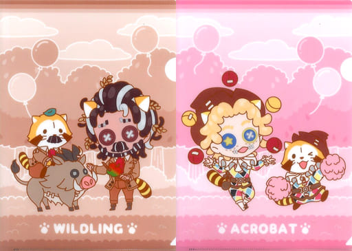 Murro & Mike Morton - Plastic Folder - IdentityV (野人＆曲芸師