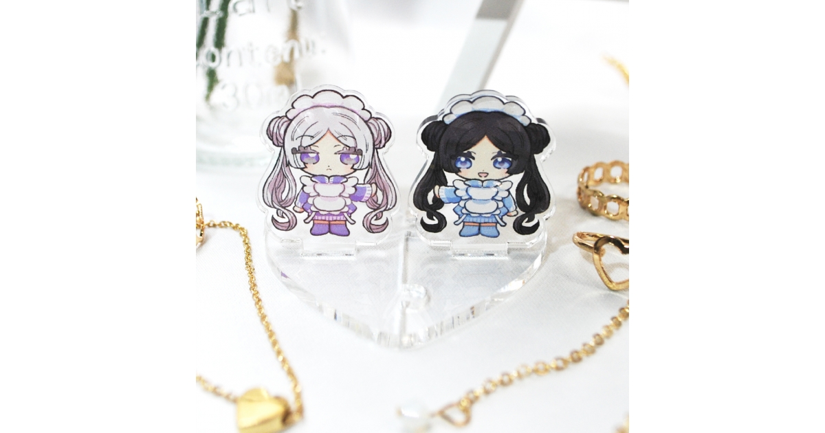 ペアアクリルスタンド（台座印刷なし） | オリジナルグッズ・アクリル