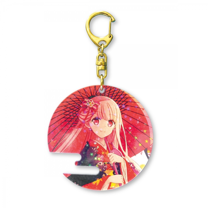 貼り合せホログラムアクリルキーホルダー | オリジナルグッズ