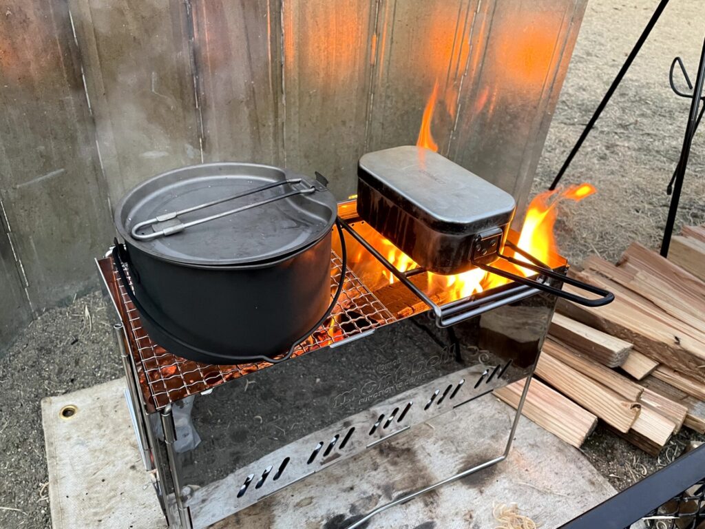 レビュー】モンベル鎮火しない初心者向け焚き火台！フォールディング