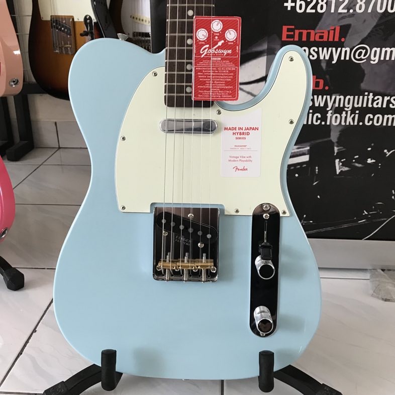 Fender Japan Hybrid '60s Telecaster – Sonic Blue – Gooswyn Guitar