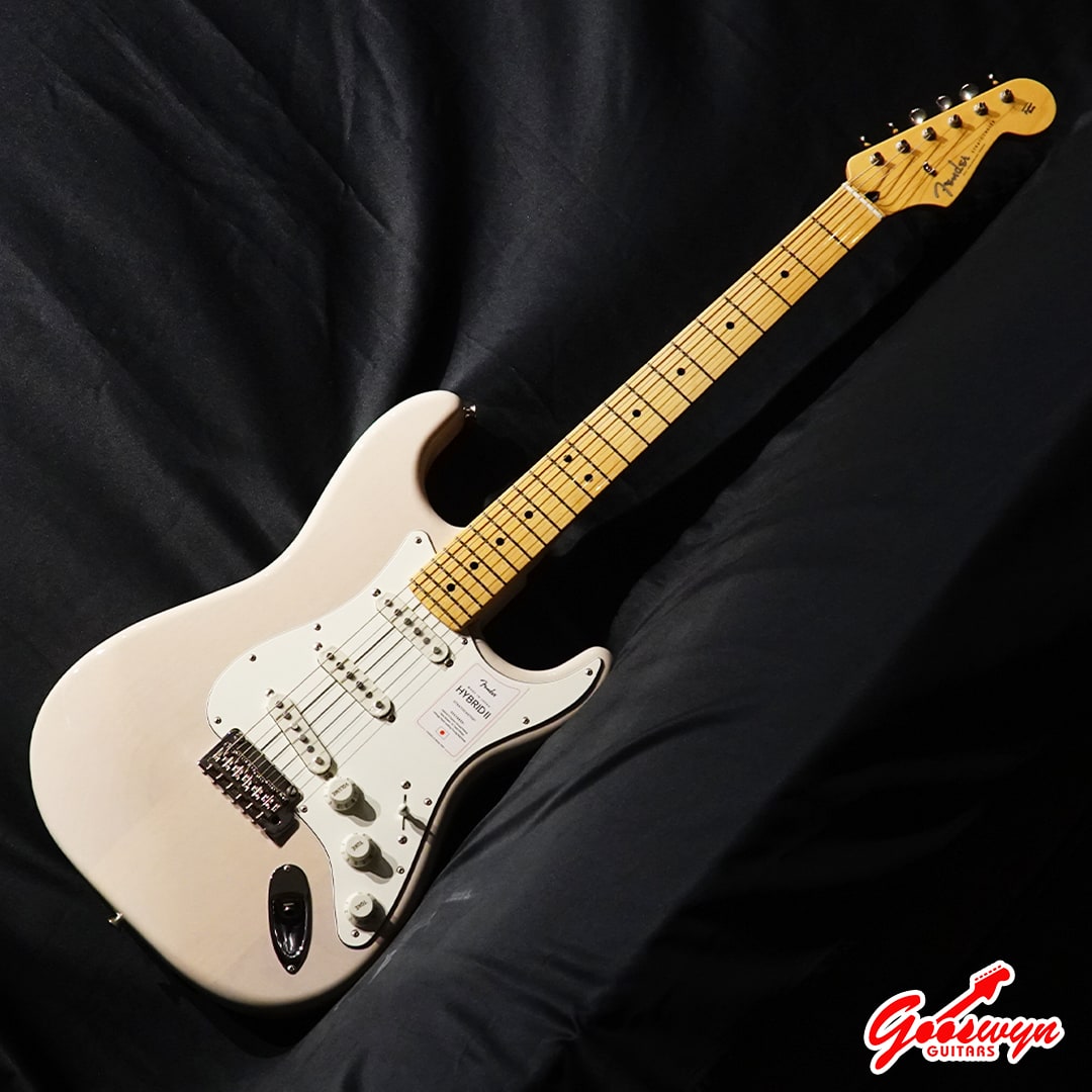 Fender Japan Hybrid II Stratocaster Us Blonde – Gooswyn Guitar