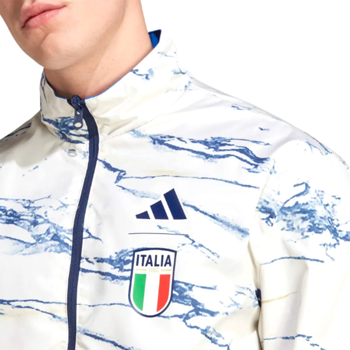 adidas Men's Italy 2023 Anthem Jacket | HT2186 - Goal Kick Soccer