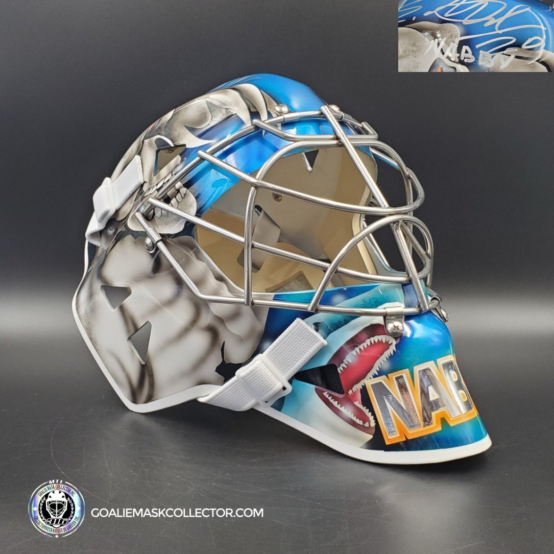 Evgeni Nabokov Signed Goalie Mask San Jose AS Edition Autographed