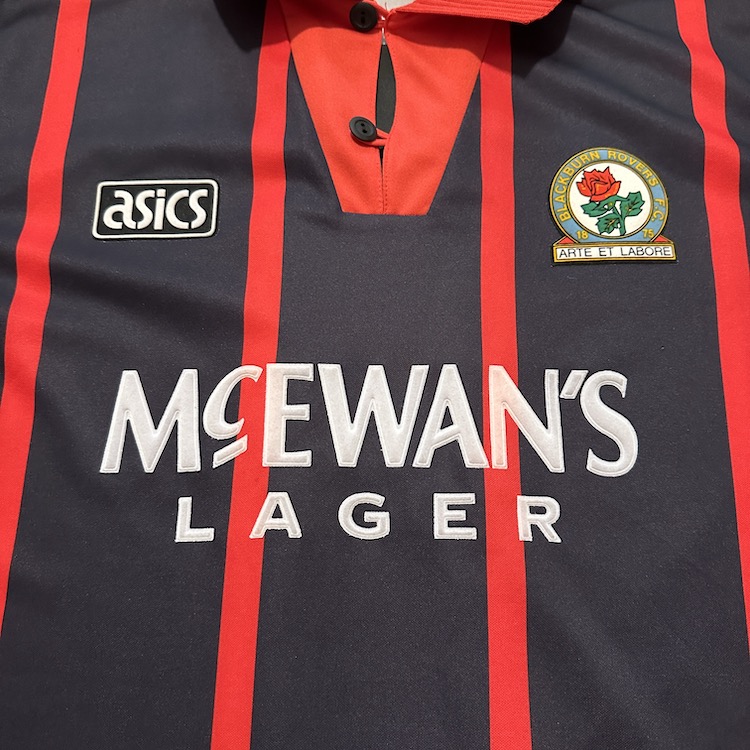 1994-95 Blackburn Away Shirt Shearer #9 M - The Goalmarkt