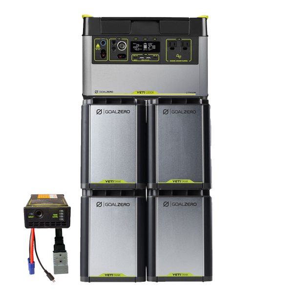 Goal Zero Yeti 1500X + 4800Wh Expansion System | Home & Off-Grid