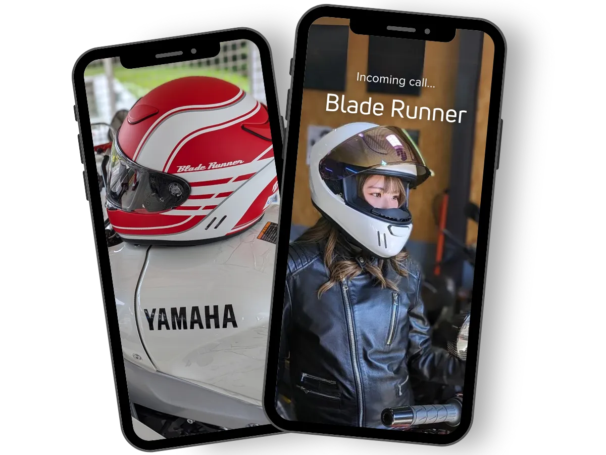 ブレードランナー | バイク用ヘルメット専門の godblinc（ゴッドブリンク）