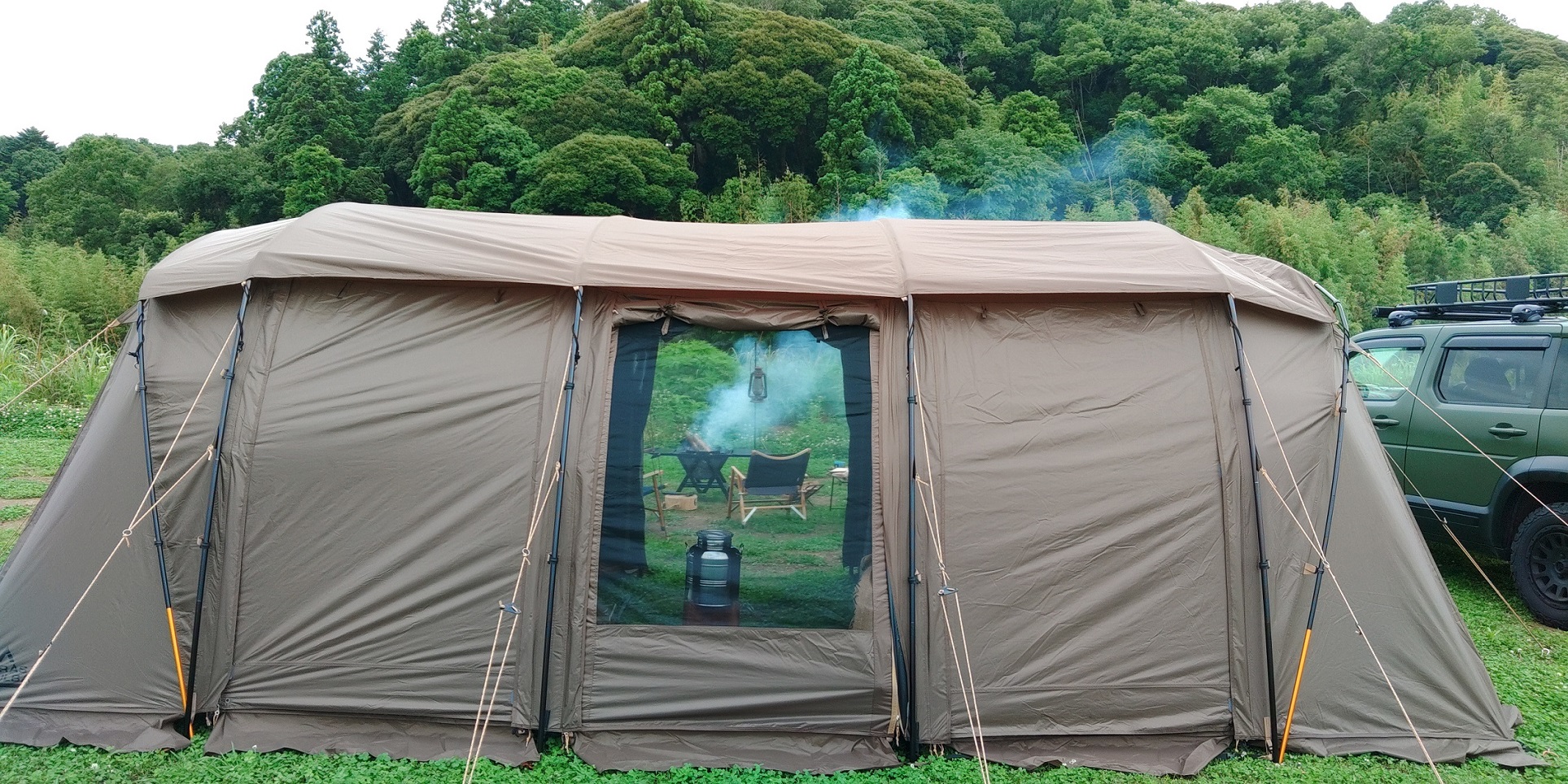 初TARAS BOULBAテント設営してみた！ | Godisru