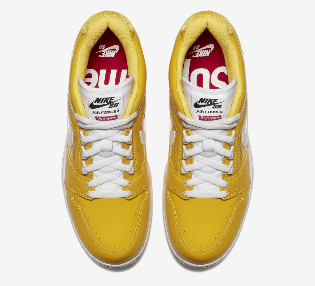 Supreme × Nike SB Air Force 2が9/14にSNKRSで国内発売予定【直リンク