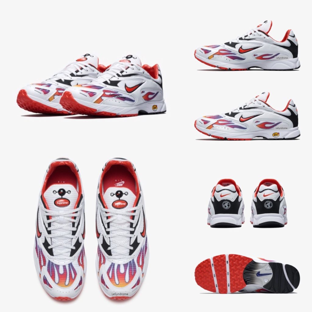 Supreme × NIKE AIR STREAK SPECTRUM PLUS 18SSコラボモデルが6月16日
