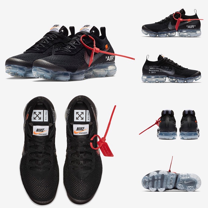OFF-WHITE × NIKE AIR VAPORMAXが3/30に国内発売予定【販売店舗を随時
