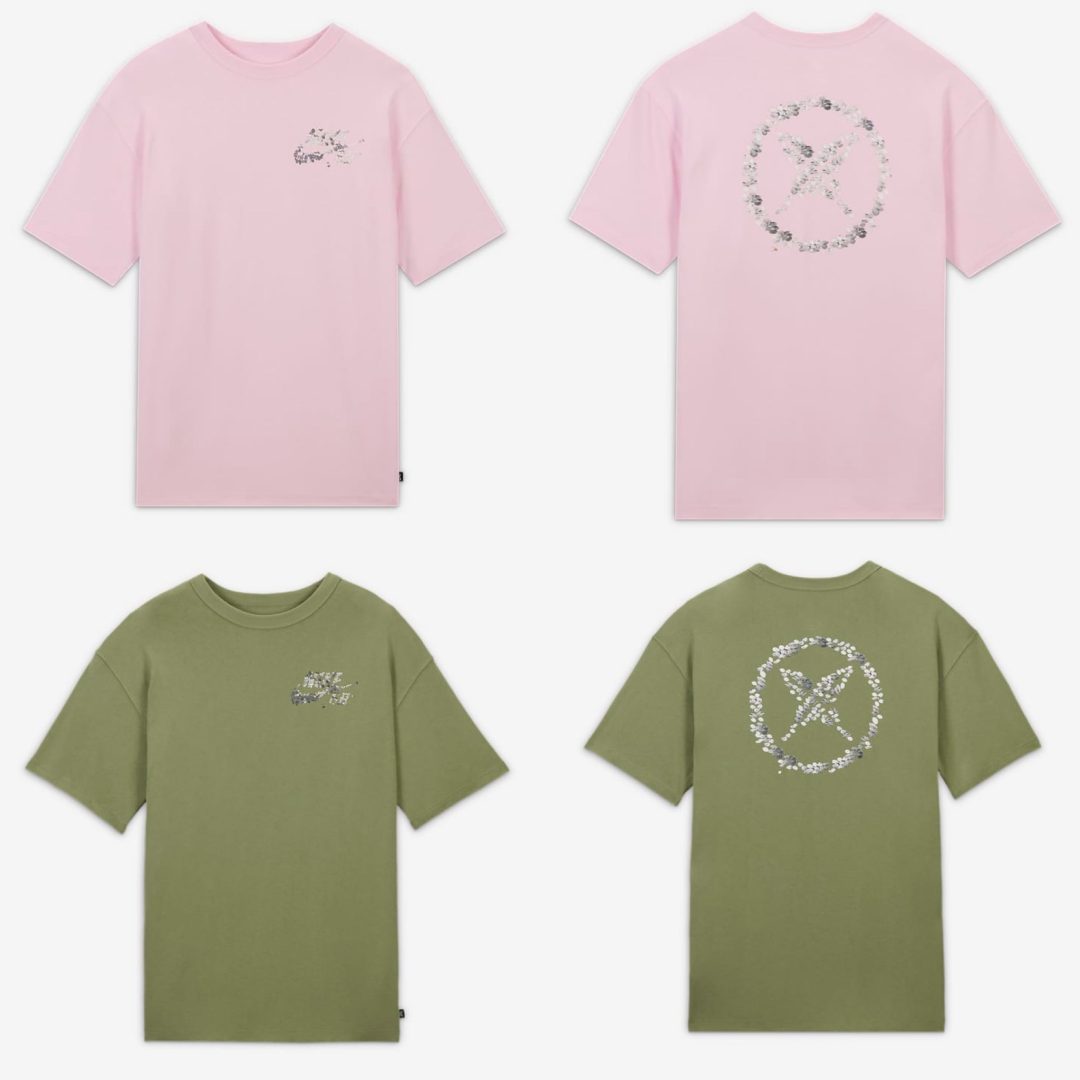 堀米雄斗 × NIKE SB Tシャツ グリーン、ピンクが1/25に国内発売予定